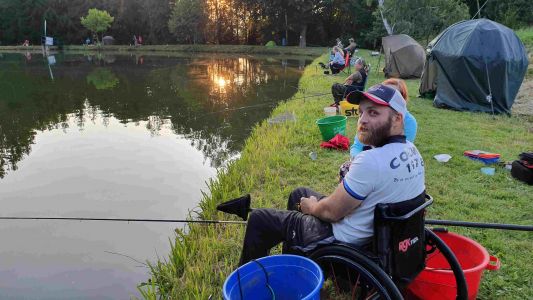 Zpráva o 24hodinových závodech handicapovaných rybářů Kladruby
